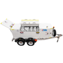 SERVICE TRAILER Self Bunded Low Profile Dual Axle Top View