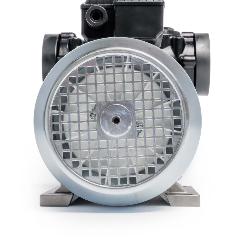 Tomes Heavy Duty Electric Diesel Pump Close up Fan view