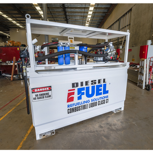iFUEL® Self Bunded Tank Cube 2200L with Diesel Driven Dispensing Package